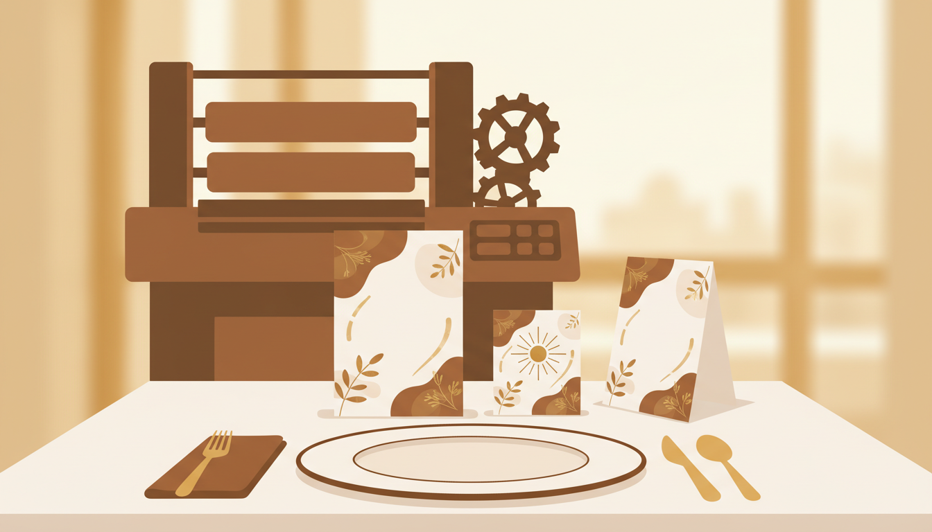 Druckerei mit Kundendienst & Druck auf Abruf: Die perfekte Lösung für Gastronomie und kulinarisches Marketing