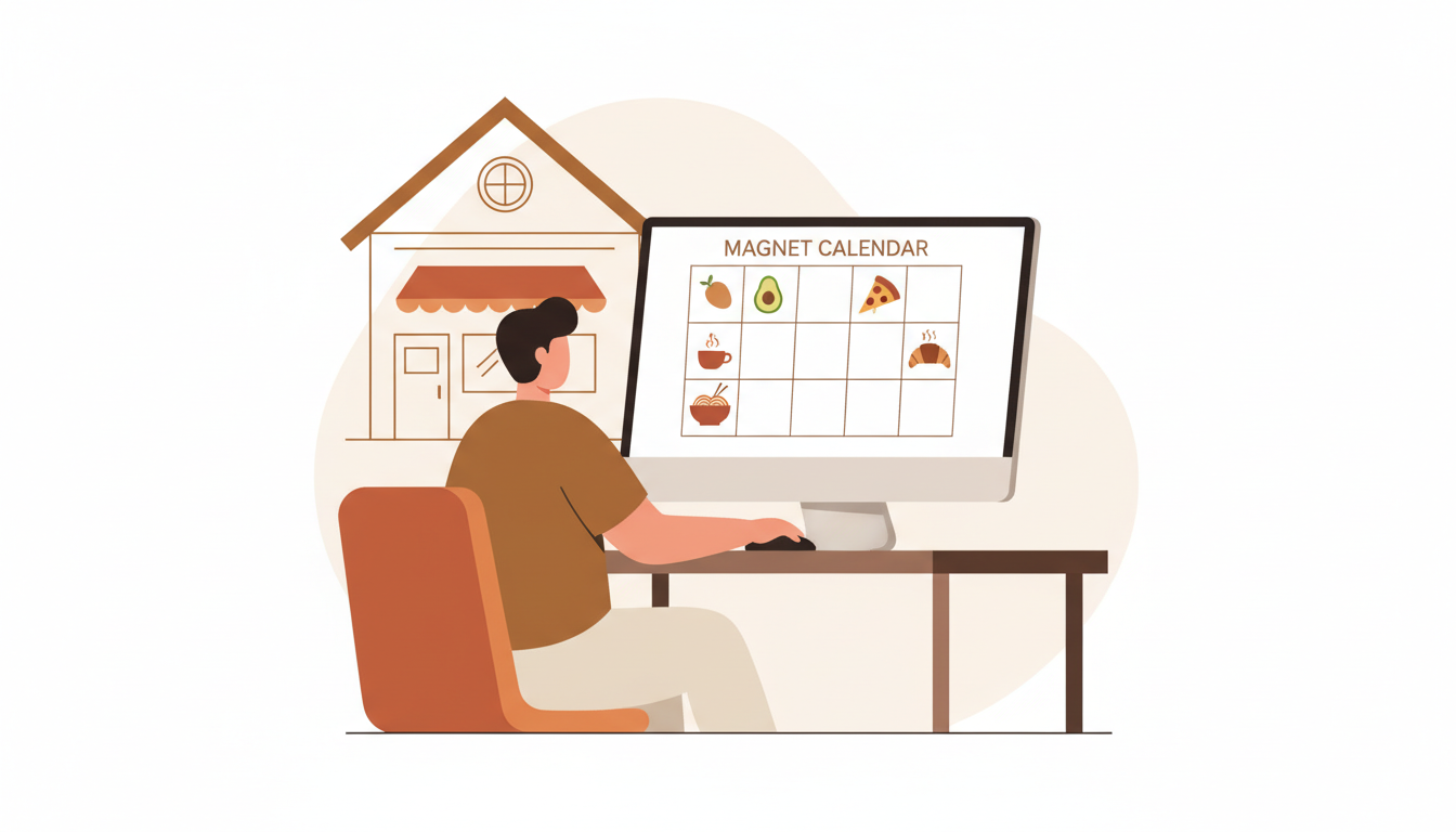 Magnetkalender bedrucken: Dein kulinarischer Fahrplan für 2025!